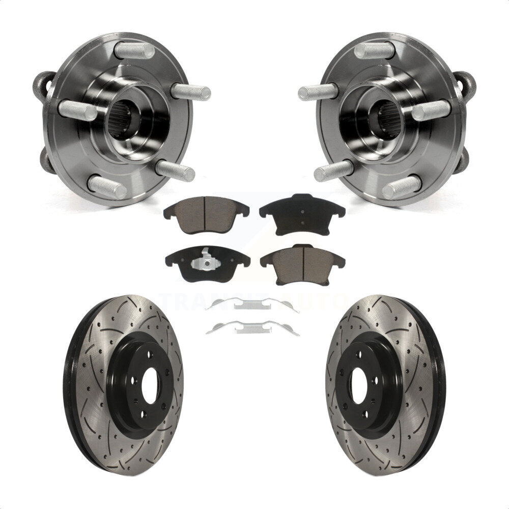 Transit Auto KBB-120210 Wheel Bearing and Hub Assembly for 2013-2018 Ford Fusion, Lincoln MKZ - Front product image