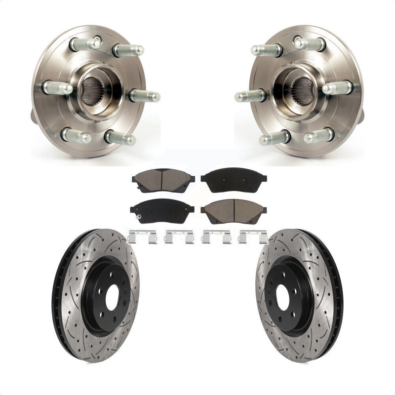Transit Auto KBB-120211 Wheel Bearing and Hub Assembly for 2010-2016 Saab 9-4X, Cadillac SRX - Front product image