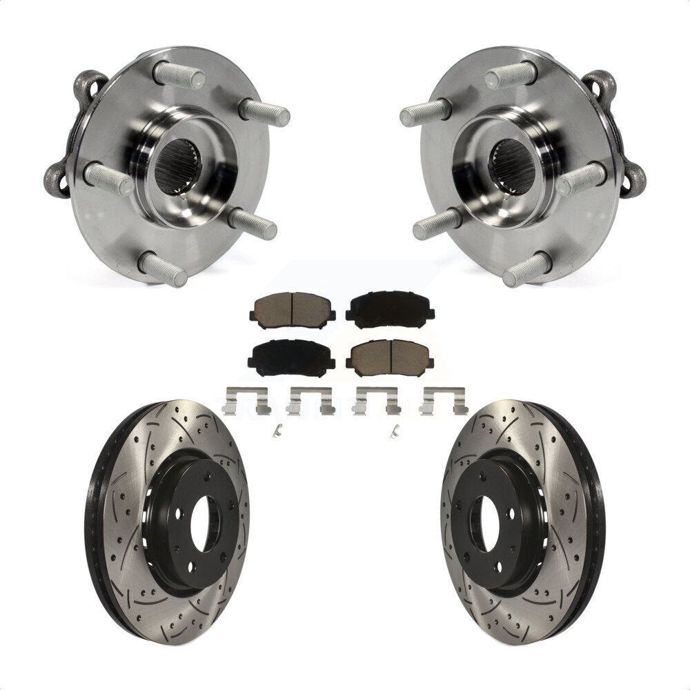 Transit Auto KBB-120212 Wheel Bearing and Hub Assembly for 2016-2023 Mazda CX-5 - Front product image