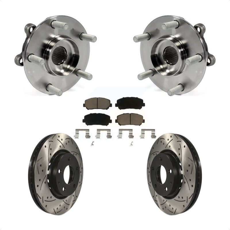 Transit Auto KBB-120212 Wheel Bearing and Hub Assembly for 2016-2023 Mazda CX-5 - Front product image