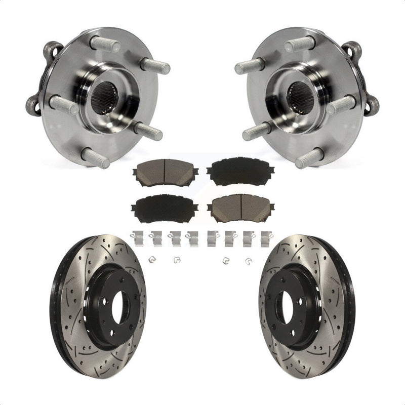 Transit Auto KBB-120213 Wheel Bearing and Hub Assembly for 2019-2021 Mazda 6 - Front product image