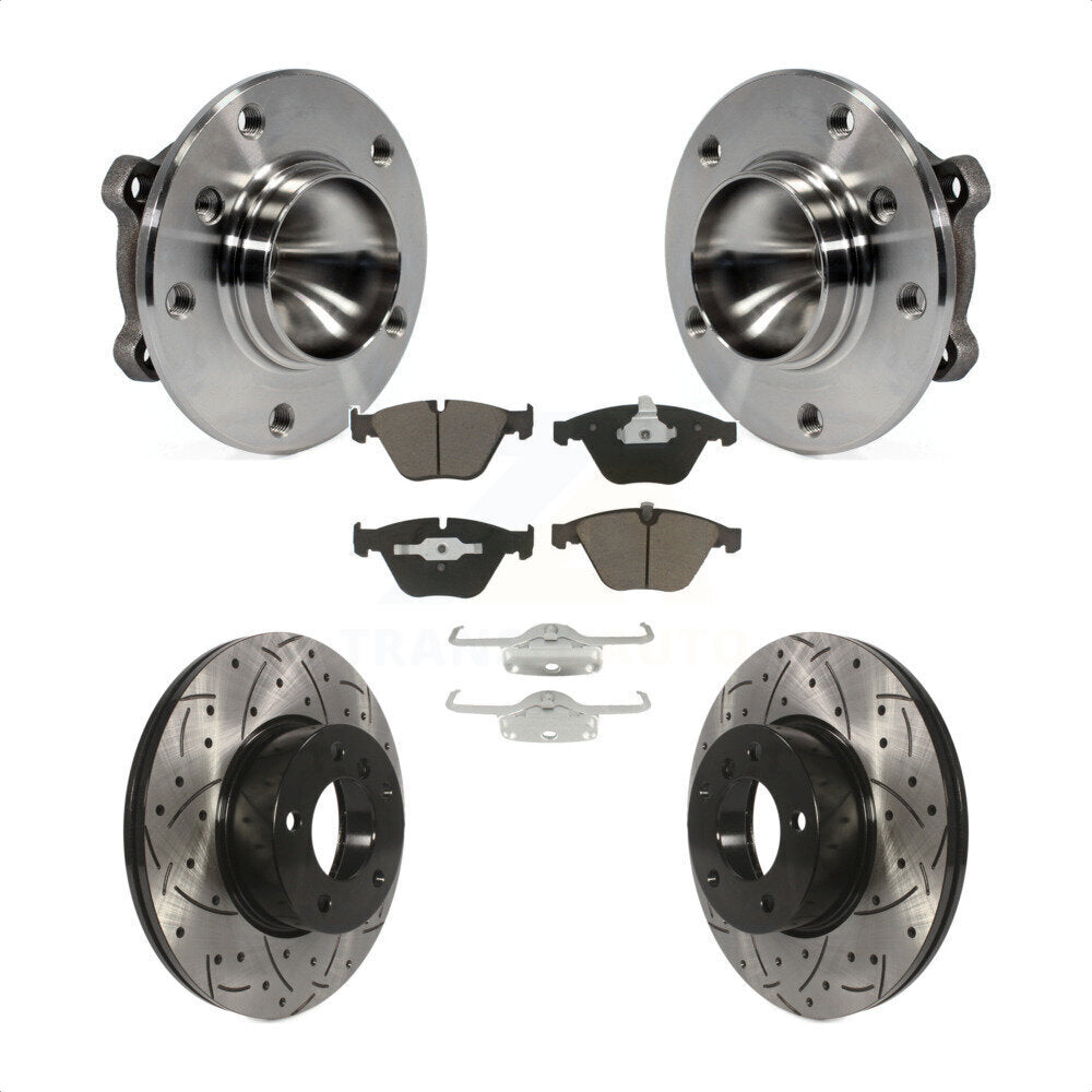 Transit Auto KBB-120219 Wheel Bearing and Hub Assembly for 2008-2015 BMW X1, BMW 328i, BMW 323i - Front product image