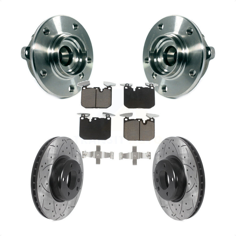 Transit Auto KBB-120220 Wheel Bearing and Hub Assembly for 2013-2016 BMW 320i xDrive, BMW 340i xDrive, BMW 228i xDrive & more - Front product image