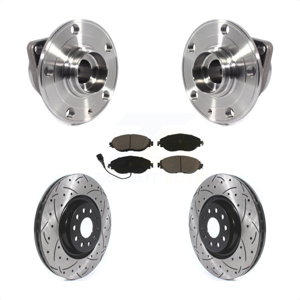 Transit Auto KBB-120221 Wheel Bearing and Hub Assembly for 2015-2023 Audi Q3, Volkswagen Jetta, Volkswagen GTI & more - Front product image