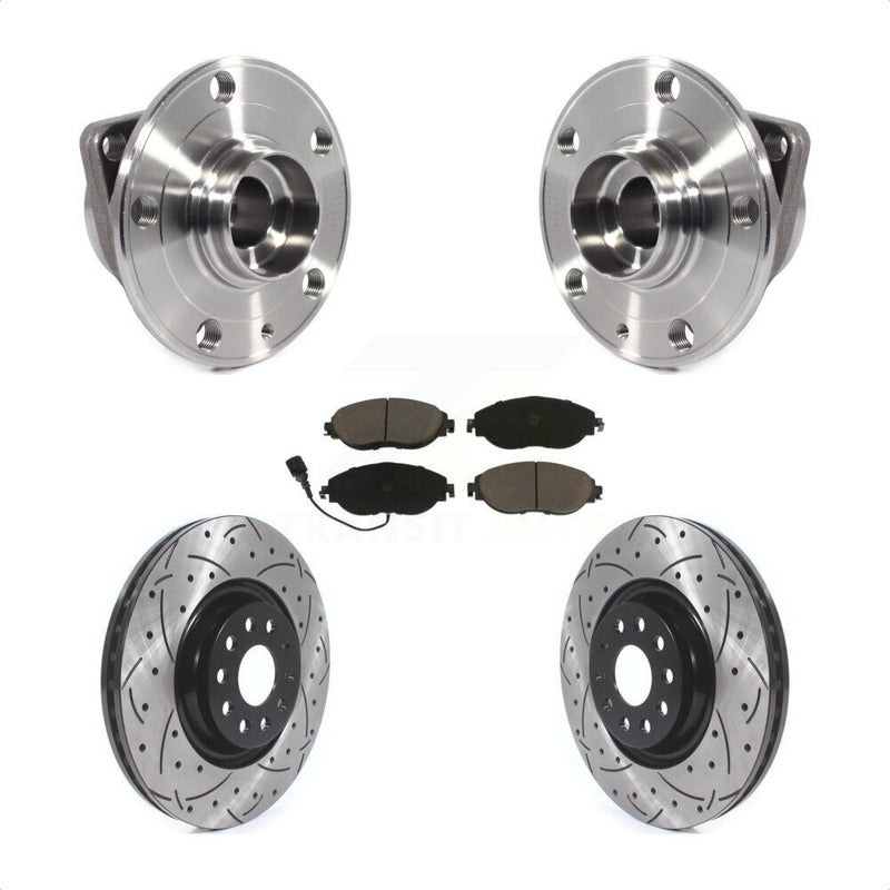 Transit Auto KBB-120221 Wheel Bearing and Hub Assembly for 2015-2023 Audi Q3, Volkswagen Jetta, Volkswagen GTI & more - Front product image