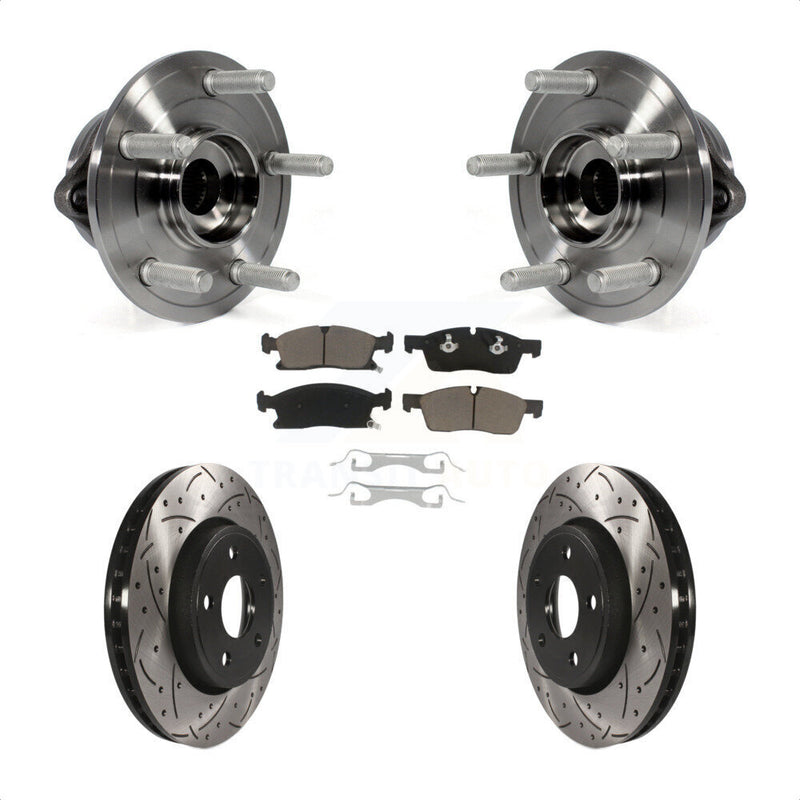 Transit Auto KBB-120225 Wheel Bearing and Hub Assembly for 2011-2023 Dodge Durango, Jeep Grand Cherokee - Front product image