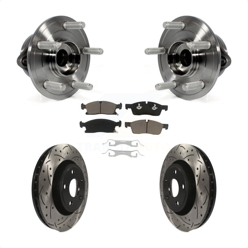 Transit Auto KBB-120226 Wheel Bearing and Hub Assembly for 2011-2024 Jeep Grand Cherokee WK, Dodge Durango, Jeep Grand Cherokee - Front product image
