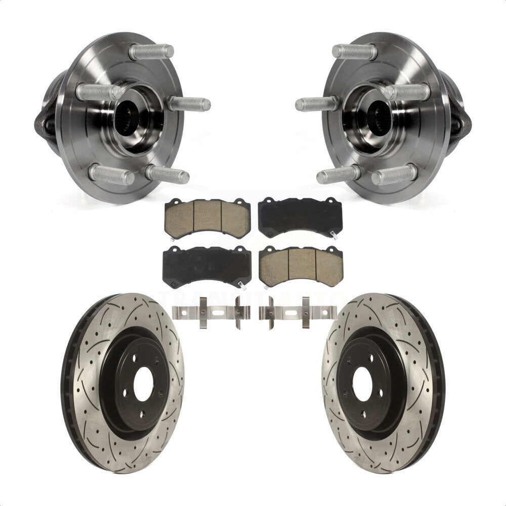 Transit Auto KBB-120227 Wheel Bearing and Hub Assembly for 2012-2020 Dodge Durango, Jeep Grand Cherokee - Front product image