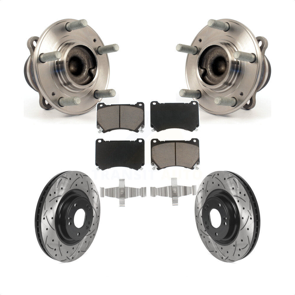 Transit Auto KBB-120228 Wheel Bearing and Hub Assembly for 2009-2014 Hyundai Genesis - Front product image