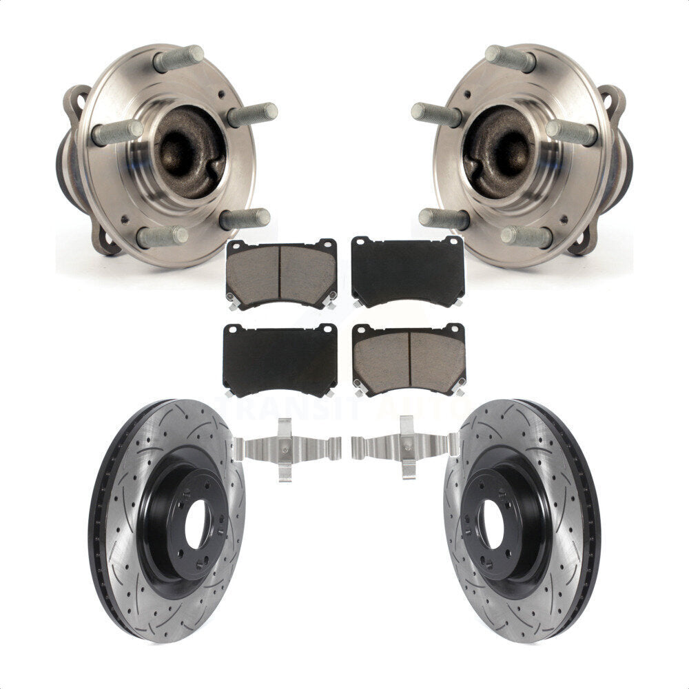 Transit Auto KBB-120229 Wheel Bearing and Hub Assembly for 2011-2014 Hyundai Genesis, Hyundai Equus - Front product image