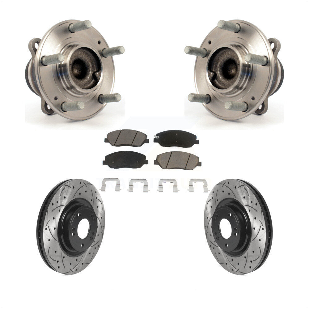 Transit Auto KBB-120230 Wheel Bearing and Hub Assembly for 2012 Hyundai Genesis - Front product image