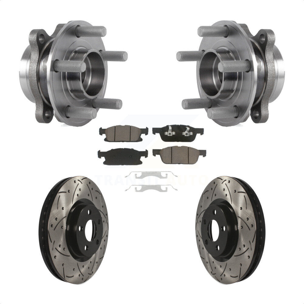 Transit Auto KBB-120234 Wheel Bearing and Hub Assembly for 2015-2024 Ford Edge - Front product image