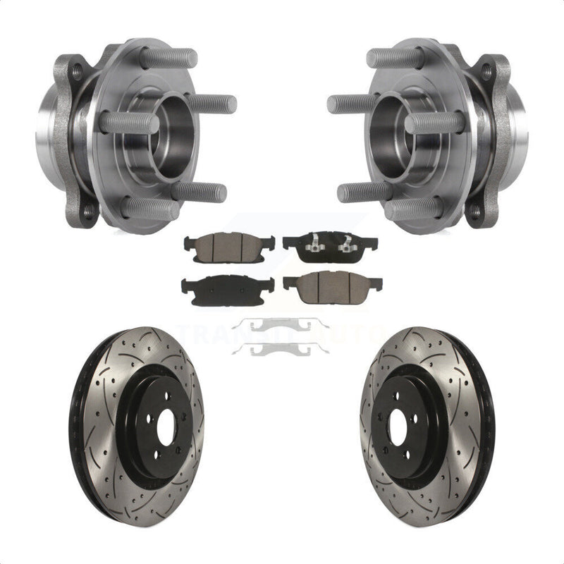 Transit Auto KBB-120235 Wheel Bearing and Hub Assembly for 2015-2023 Ford Edge, Lincoln Nautilus, Lincoln MKX - Front product image