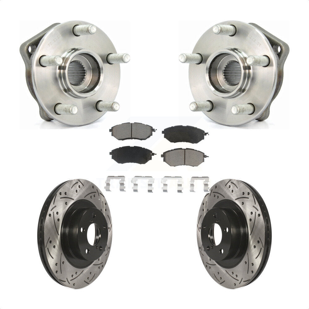 Transit Auto KBB-120241 Wheel Bearing and Hub Assembly for 2009 Subaru Legacy - Front product image