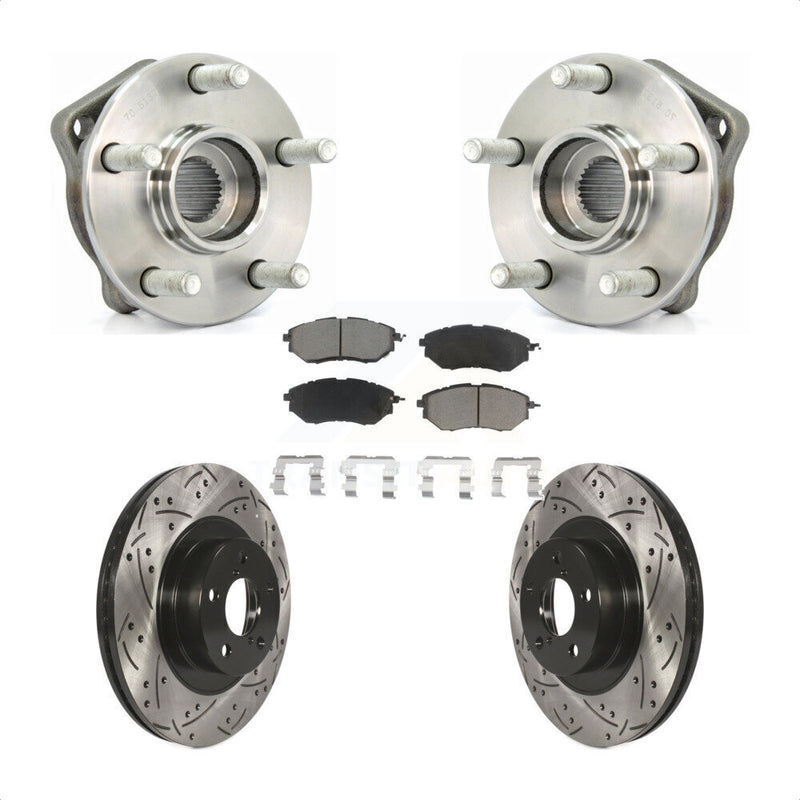 Transit Auto KBB-120241 Wheel Bearing and Hub Assembly for 2009 Subaru Legacy - Front product image
