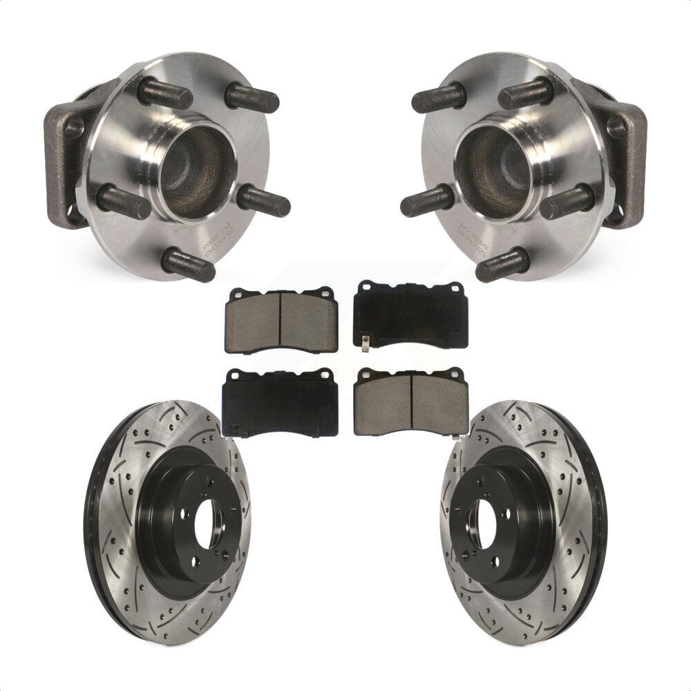 Transit Auto KBB-120242 Wheel Bearing and Hub Assembly for 2019 Toyota 86 - Front product image