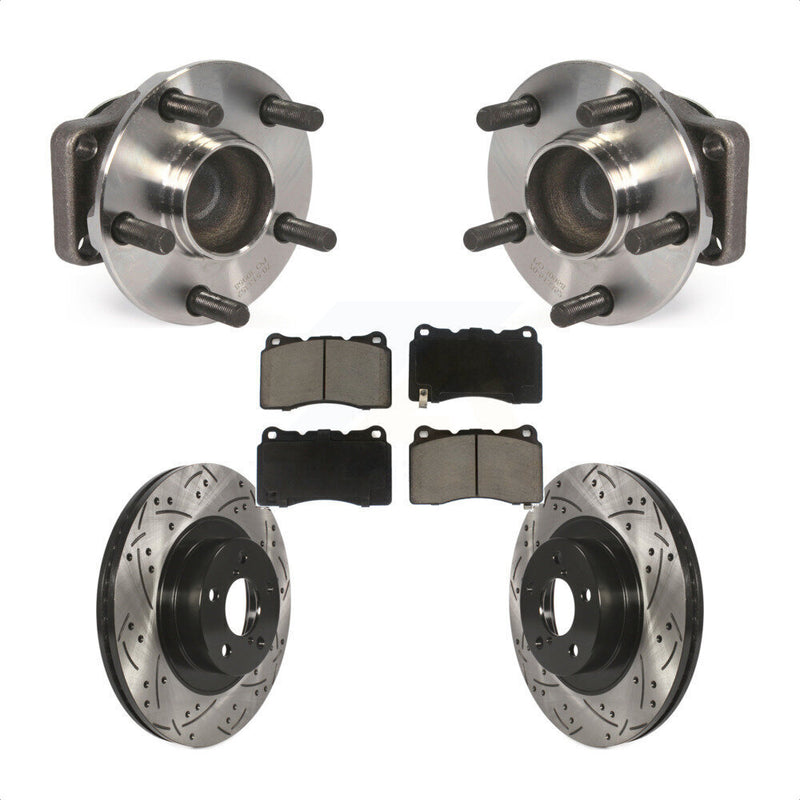 Transit Auto KBB-120242 Wheel Bearing and Hub Assembly for 2019 Toyota 86 - Front product image