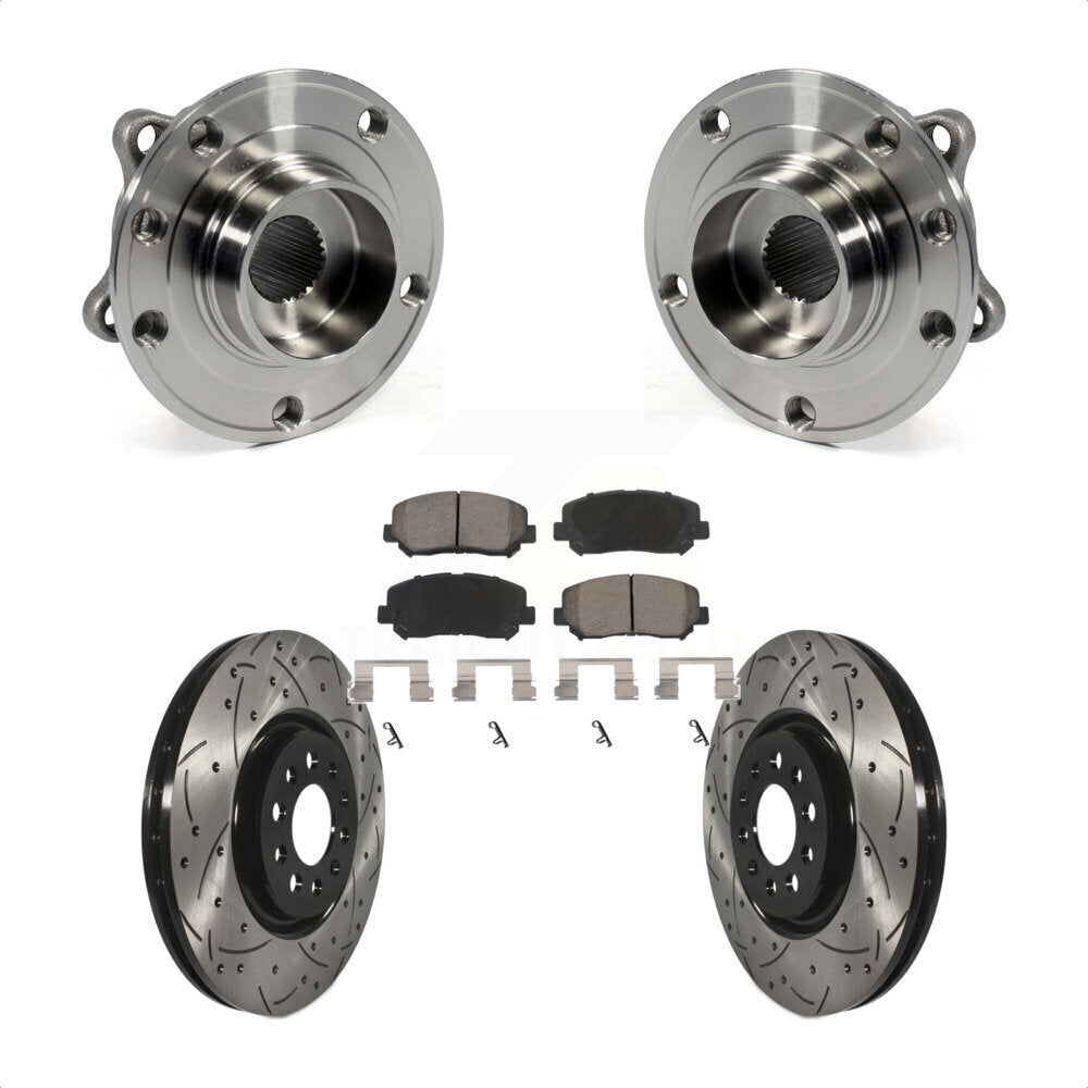 Transit Auto KBB-120254 Wheel Bearing and Hub Assembly for 2015-2017 Chrysler 200 - Front product image