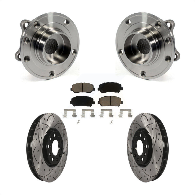 Transit Auto KBB-120255 Wheel Bearing and Hub Assembly for 2013-2017 Chrysler 200, Dodge Dart - Front product image