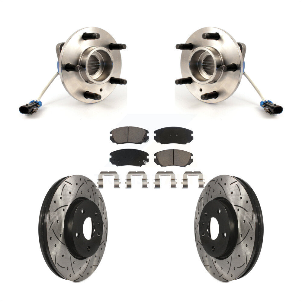 Transit Auto KBB-120256 Wheel Bearing and Hub Assembly for 2010 Buick Allure - Front product image