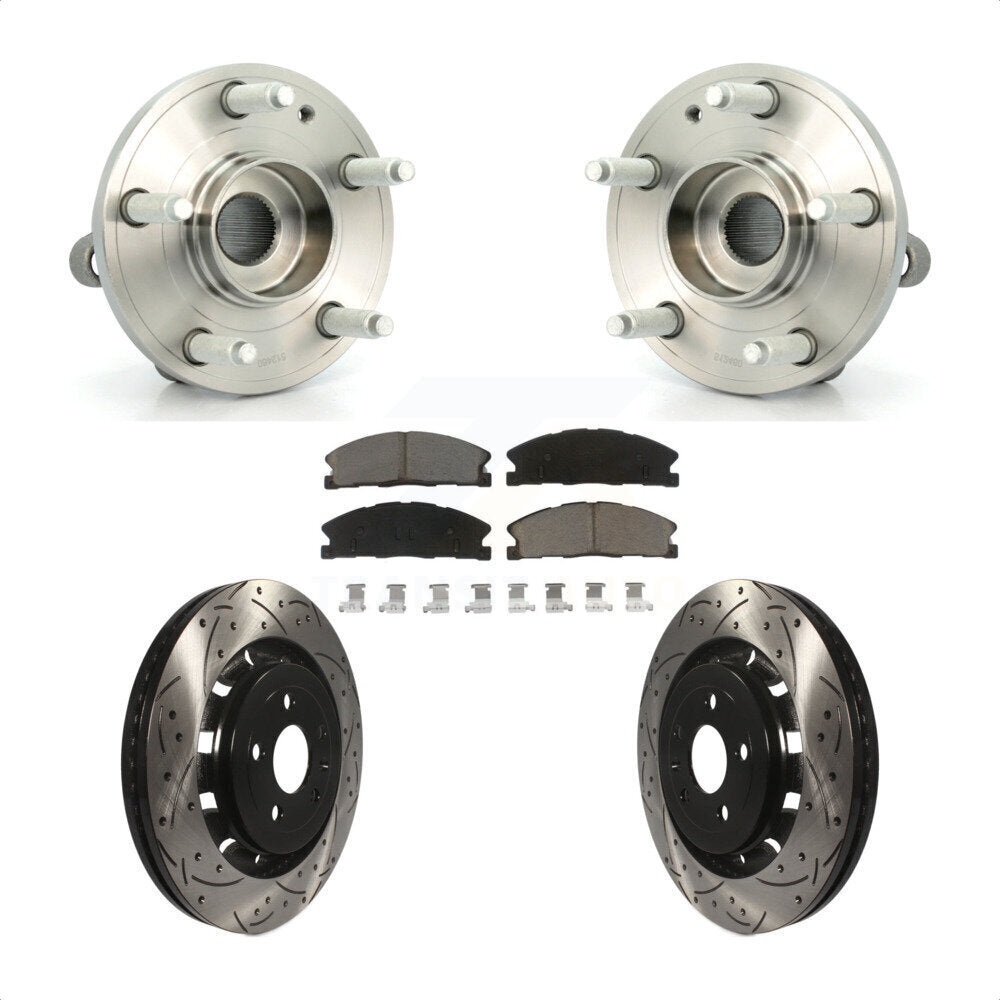 Transit Auto KBB-120259 Wheel Bearing and Hub Assembly for 2013-2019 Ford Explorer, Ford Police Interceptor Utility - Front product image