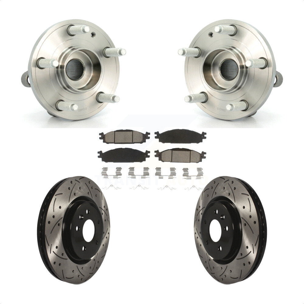 Transit Auto KBB-120260 Wheel Bearing and Hub Assembly for 2011-2017 Ford Explorer - Front product image