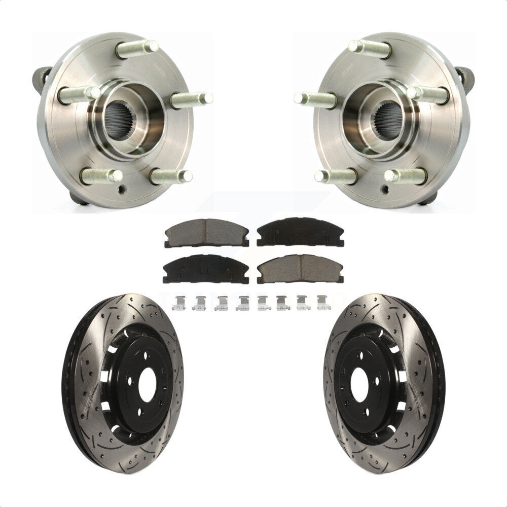 Transit Auto KBB-120261 Wheel Bearing and Hub Assembly for 2012-2019 Ford Taurus, Lincoln MKS, Lincoln MKT & more - Front product image
