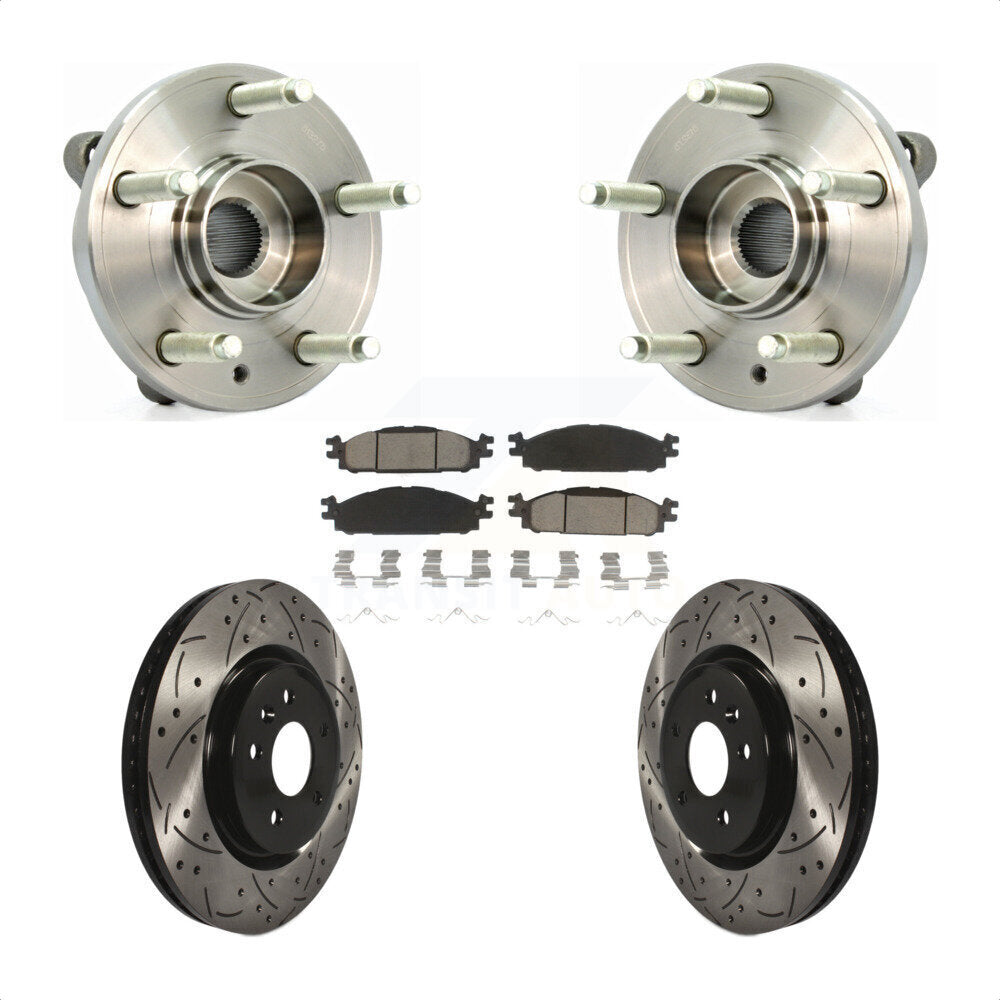 Transit Auto KBB-120262 Wheel Bearing and Hub Assembly for 2009-2019 Ford Flex, Lincoln MKS, Ford Taurus & more - Front product image