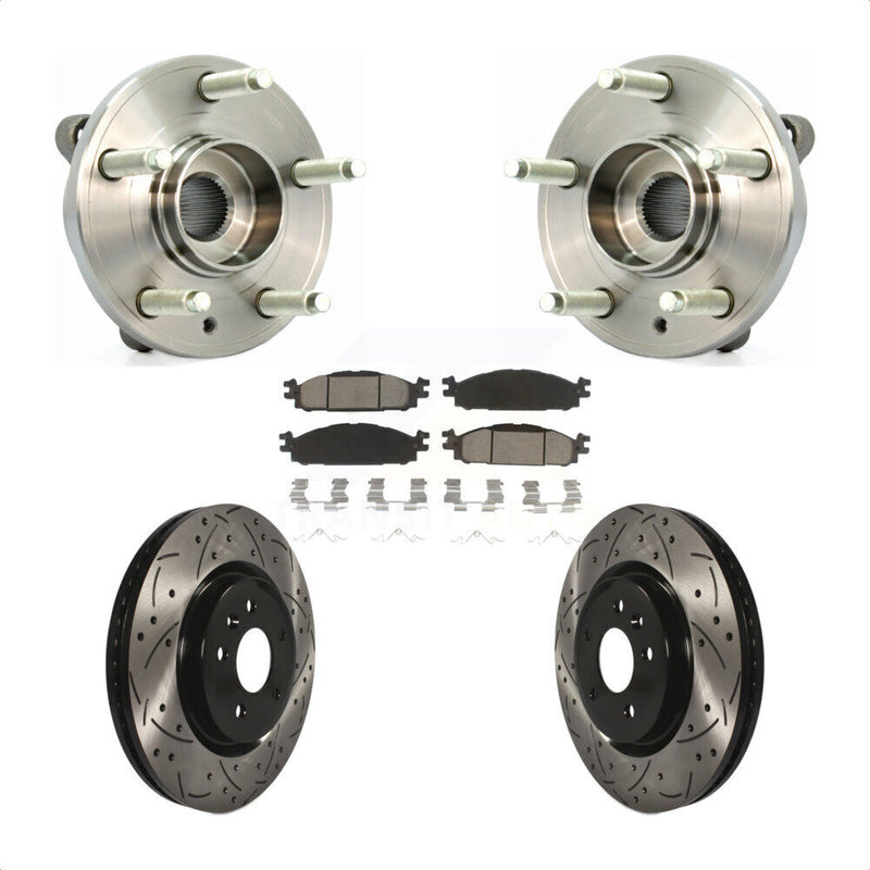 Transit Auto KBB-120262 Wheel Bearing and Hub Assembly for 2009-2019 Ford Flex, Lincoln MKS, Ford Taurus & more - Front product image