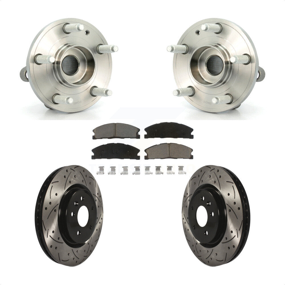 Transit Auto KBB-120263 Wheel Bearing and Hub Assembly for 2013 Ford Explorer - Front product image