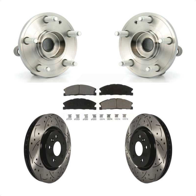 Transit Auto KBB-120263 Wheel Bearing and Hub Assembly for 2013 Ford Explorer - Front product image
