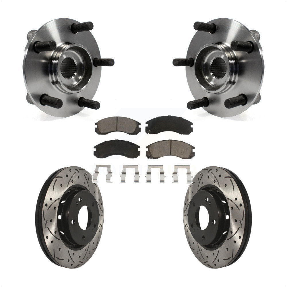 Transit Auto KBB-120265 Wheel Bearing and Hub Assembly for 2010-2011 Mitsubishi Lancer - Front product image