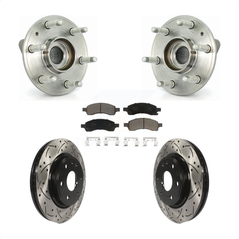 Transit Auto KBB-120266 Wheel Bearing and Hub Assembly for 2007-2017 GMC Acadia Limited, Chevrolet Traverse, Buick Enclave & more - Front product image