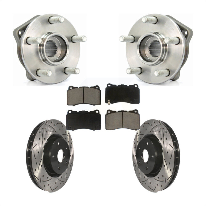 Transit Auto KBB-120273 Wheel Bearing and Hub Assembly for 2014 Subaru WRX - Front product image