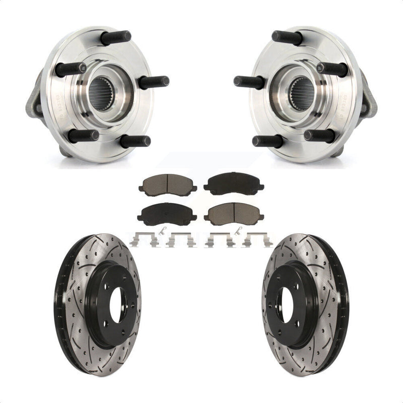 Transit Auto KBB-120274 Wheel Bearing and Hub Assembly for 2009 Dodge Caliber - Front product image