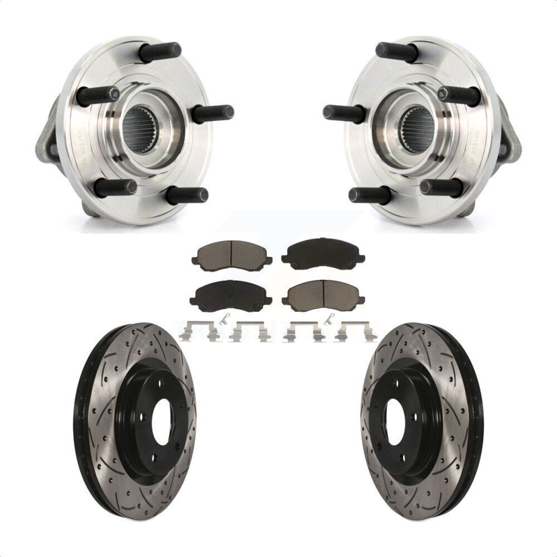 Transit Auto KBB-120275 Wheel Bearing and Hub Assembly for 2007-2014 Chrysler 200, Dodge Avenger, Dodge Caliber & more - Front product image