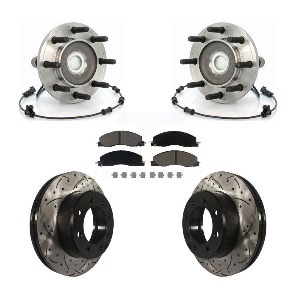 Transit Auto KBB-120276 Wheel Bearing and Hub Assembly for 2009-2011 Ram 2500, Ram 3500, Dodge Ram 2500 & more - Front product image