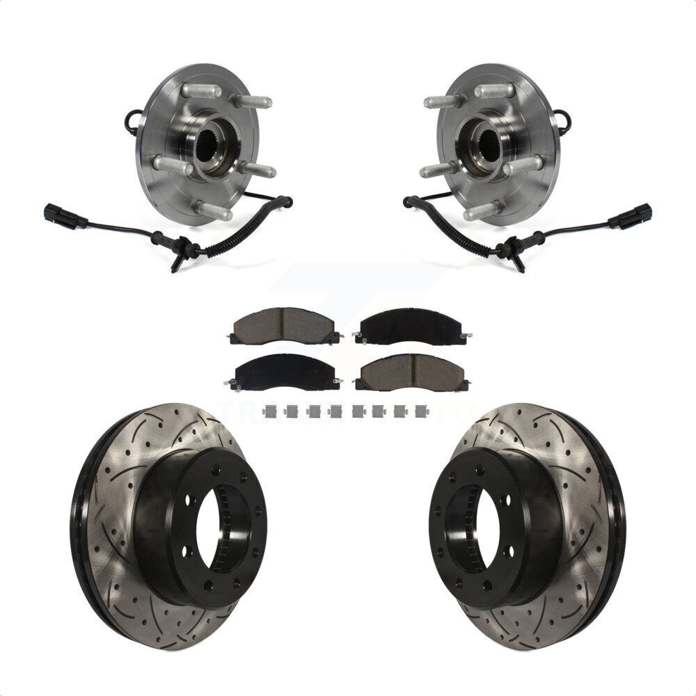 Transit Auto KBB-120280 Wheel Bearing and Hub Assembly for 2012 Ram 1500 - Front product image