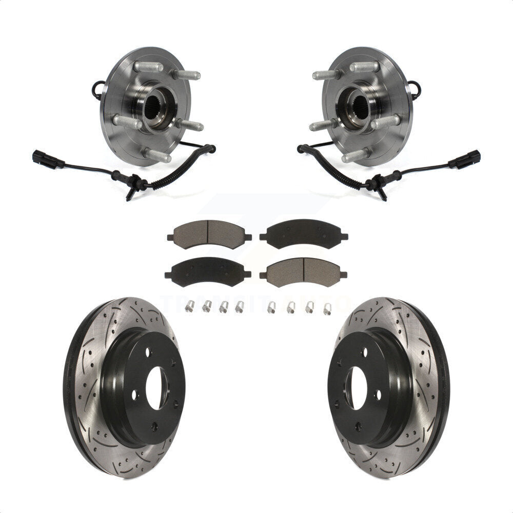 Transit Auto KBB-120281 Wheel Bearing and Hub Assembly for 2012-2022 Ram 1500 Classic, Ram 1500 - Front product image