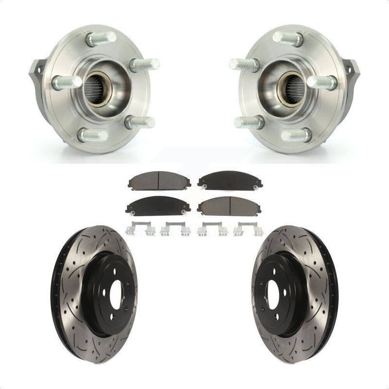 Transit Auto KBB-120283 Wheel Bearing and Hub Assembly for 2005-2023 Dodge Charger, Chrysler 300, Dodge Challenger & more - Front product image