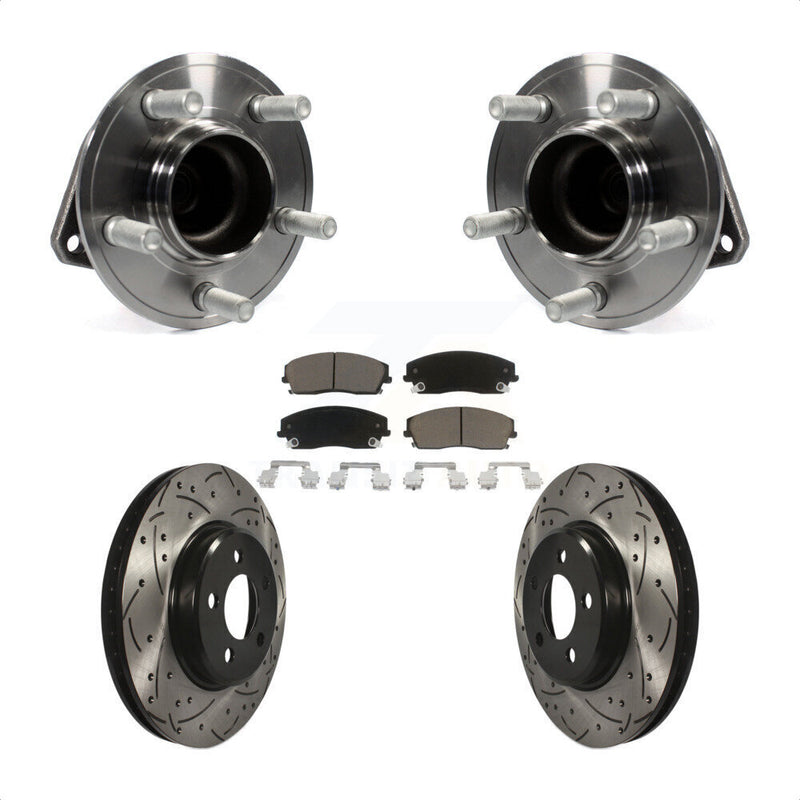 Transit Auto KBB-120287 Wheel Bearing and Hub Assembly for 2012-2023 Chrysler 300, Dodge Challenger, Dodge Charger - Front product image