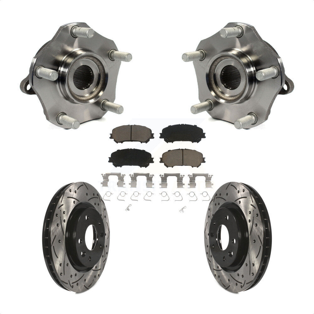 Transit Auto KBB-120291 Wheel Bearing and Hub Assembly for 2014-2022 Nissan Rogue, Nissan Qashqai, Nissan Rogue Sport - Front product image
