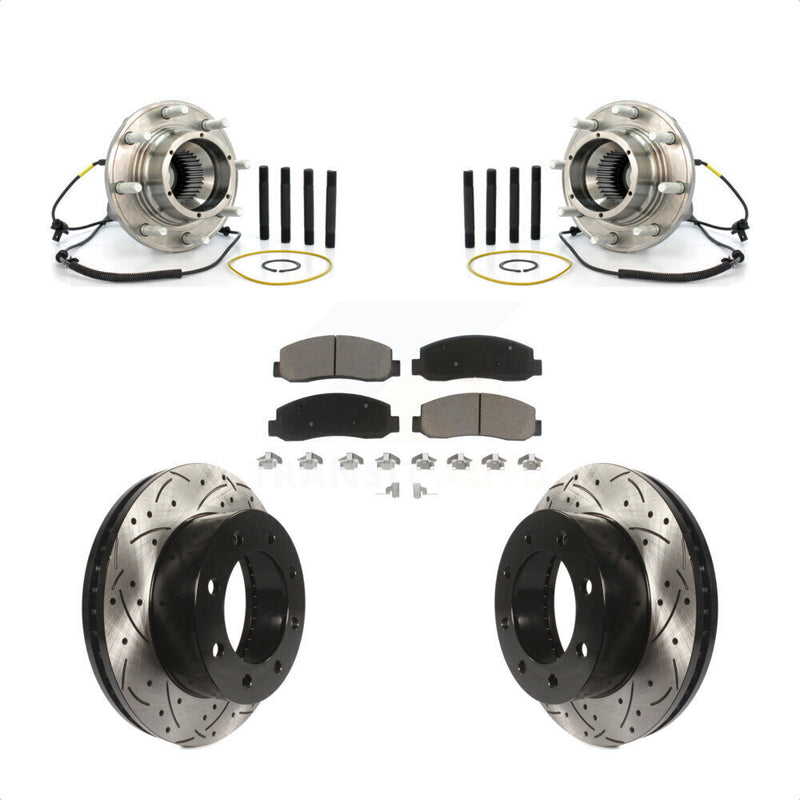Transit Auto KBB-120293 Wheel Bearing and Hub Assembly for 2005-2009 Ford F-250 Super Duty - Front product image