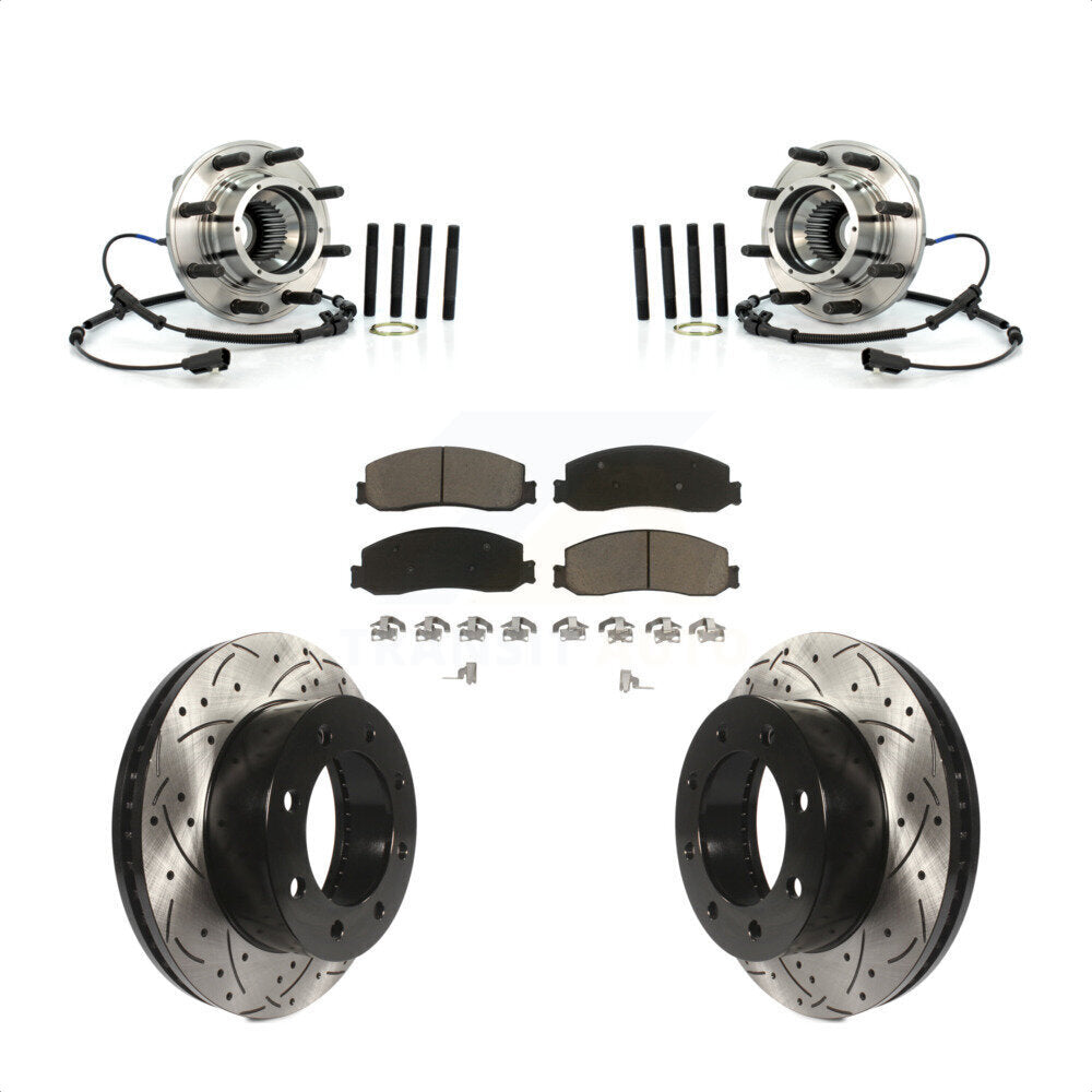Transit Auto KBB-120294 Wheel Bearing and Hub Assembly for 2011 Ford F-250 Super Duty, Ford F-350 Super Duty - Front product image