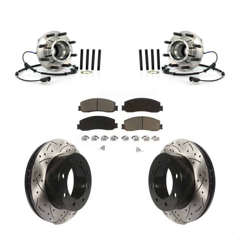 Transit Auto KBB-120294 Wheel Bearing and Hub Assembly for 2011 Ford F-250 Super Duty, Ford F-350 Super Duty - Front product image
