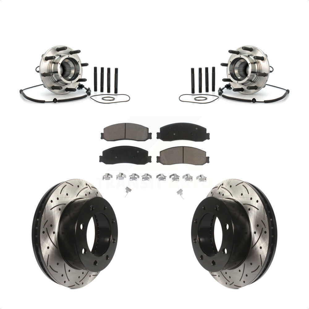 Transit Auto KBB-120296 Wheel Bearing and Hub Assembly for 2010 Ford F-250 Super Duty - Front product image