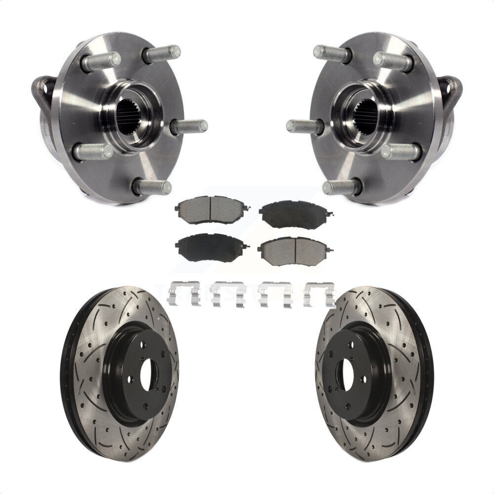 Transit Auto KBB-120299 Wheel Bearing and Hub Assembly for 2006-2021 Subaru Legacy, Subaru Outback, Subaru WRX & more - Front product image
