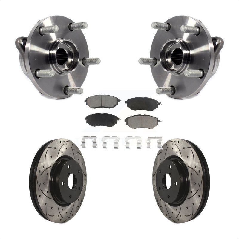 Transit Auto KBB-120299 Wheel Bearing and Hub Assembly for 2006-2021 Subaru Legacy, Subaru Outback, Subaru WRX & more - Front product image