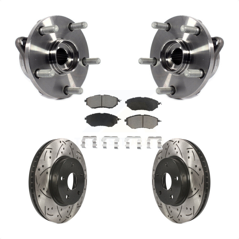 Transit Auto KBB-120300 Wheel Bearing and Hub Assembly for 2015 Subaru Legacy - Front product image
