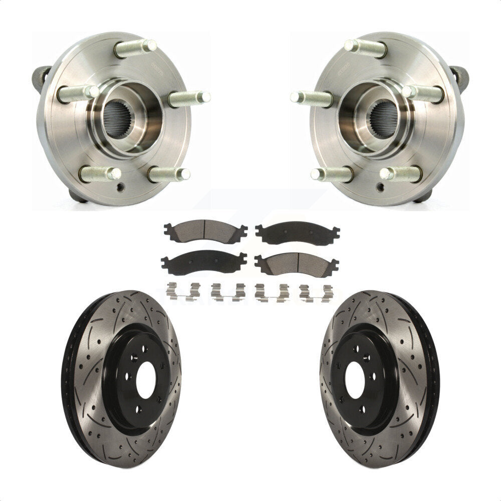 Transit Auto KBB-120302 Wheel Bearing and Hub Assembly for 2010-2012 Ford Taurus - Front product image